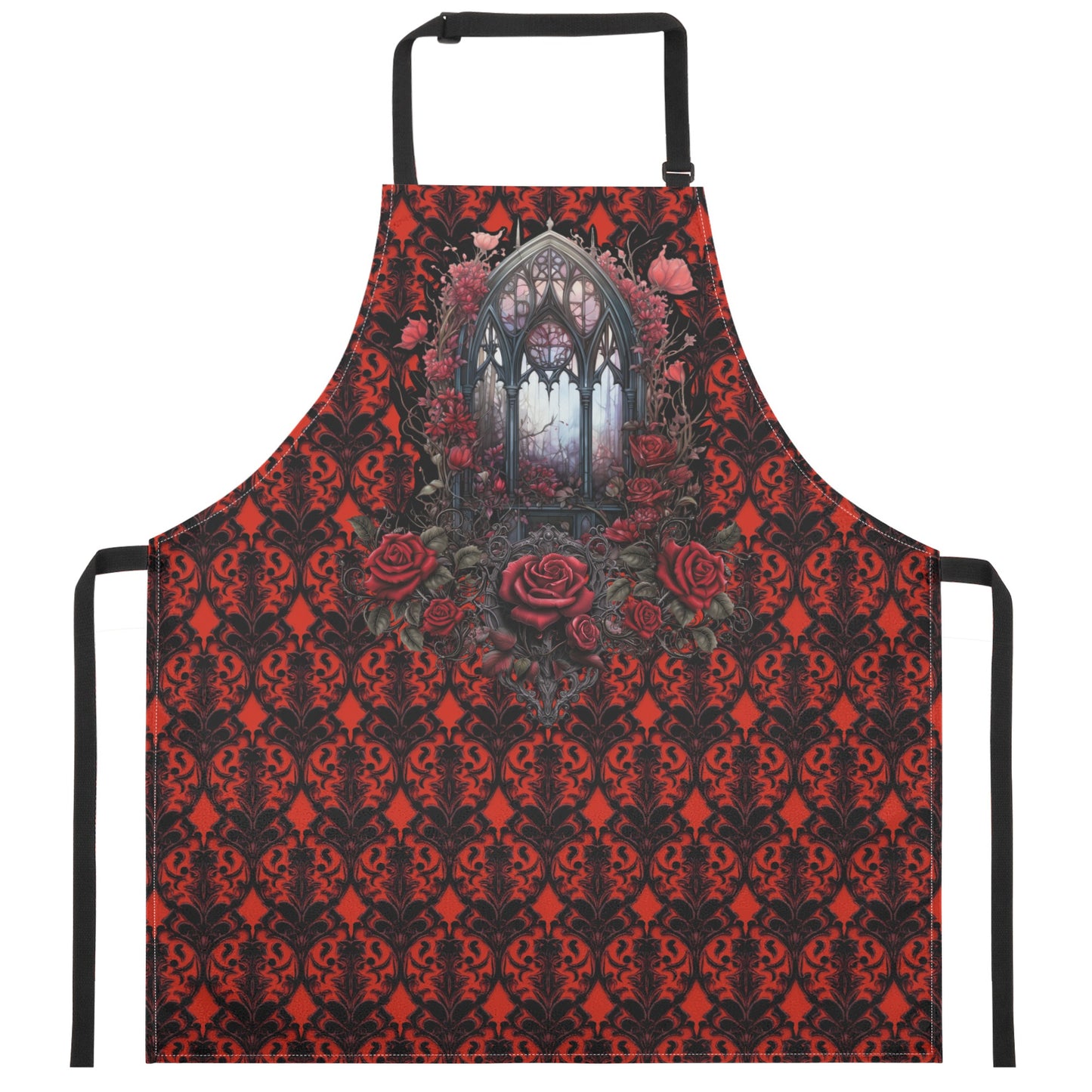Red Cathedral Apron