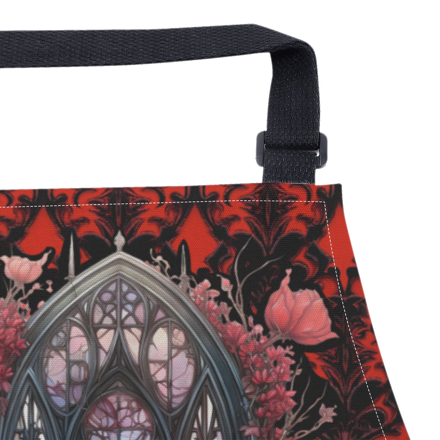 Red Cathedral Apron