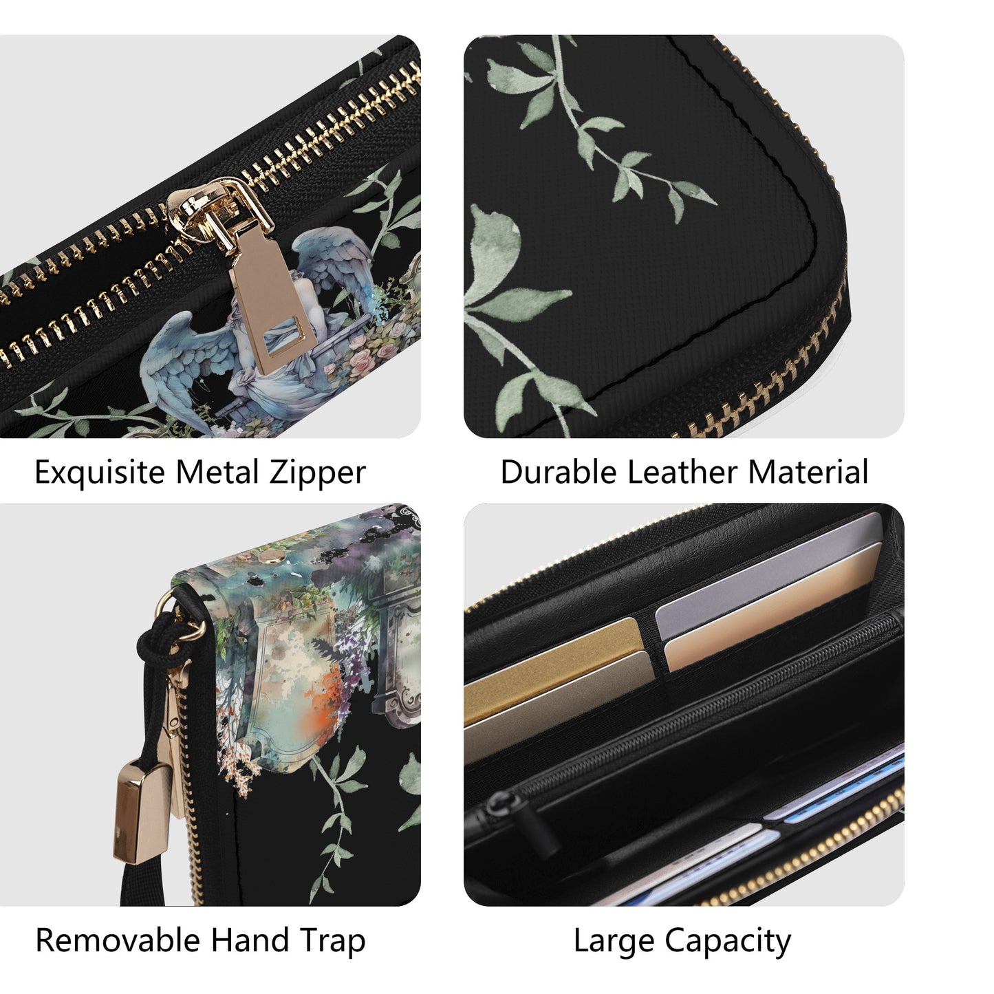Garden of Stone Clutch Wallet