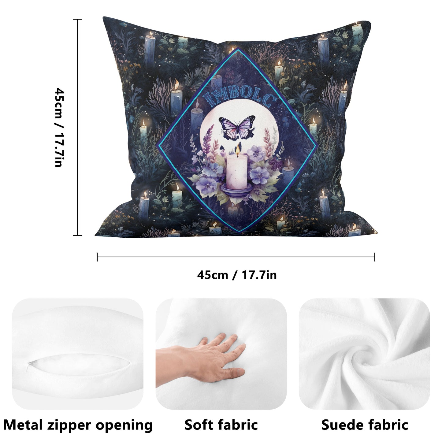 Imbolc Double Sided Pillow Case (1 pc)