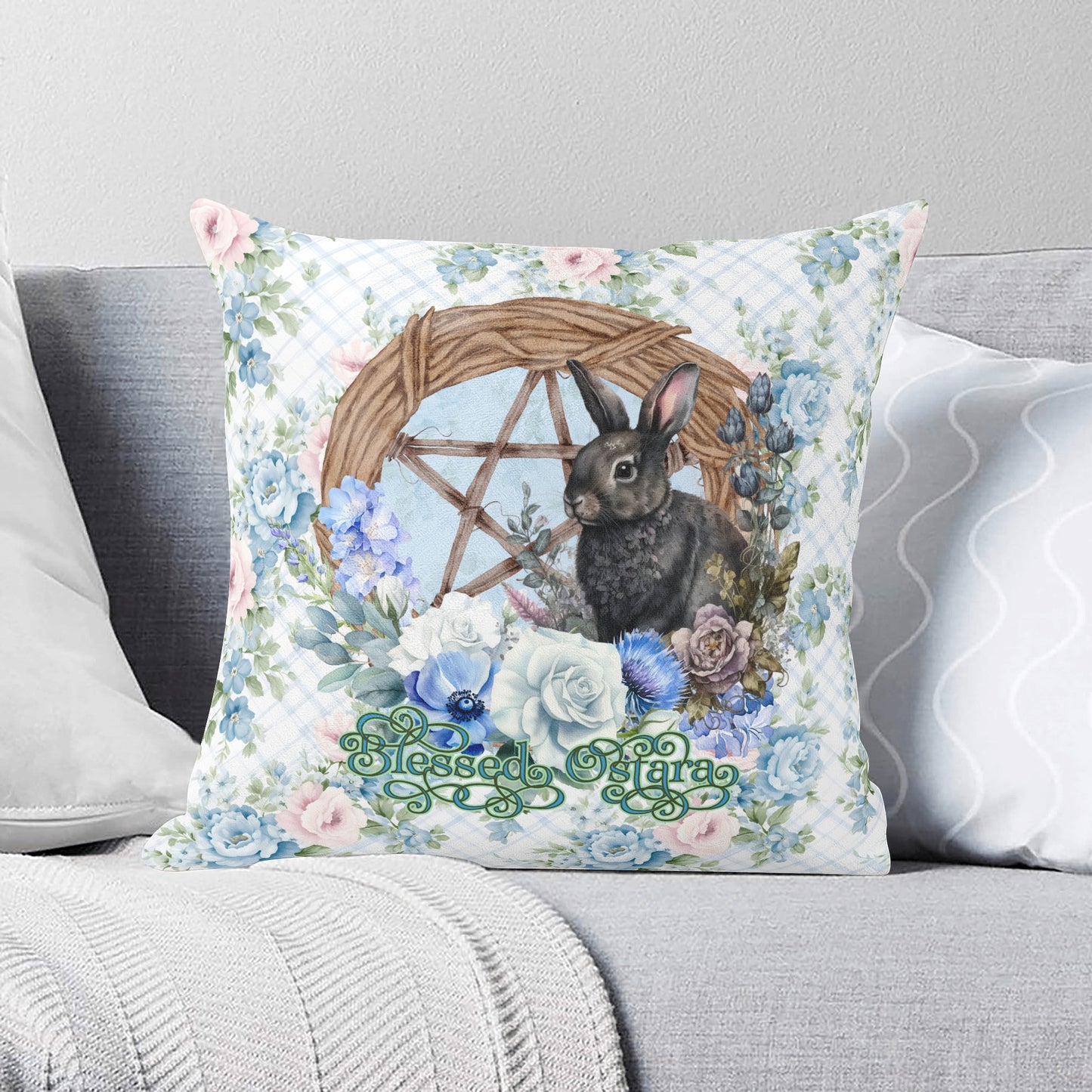 Blessed Ostara Double Sided Pillow Case (1 pc)