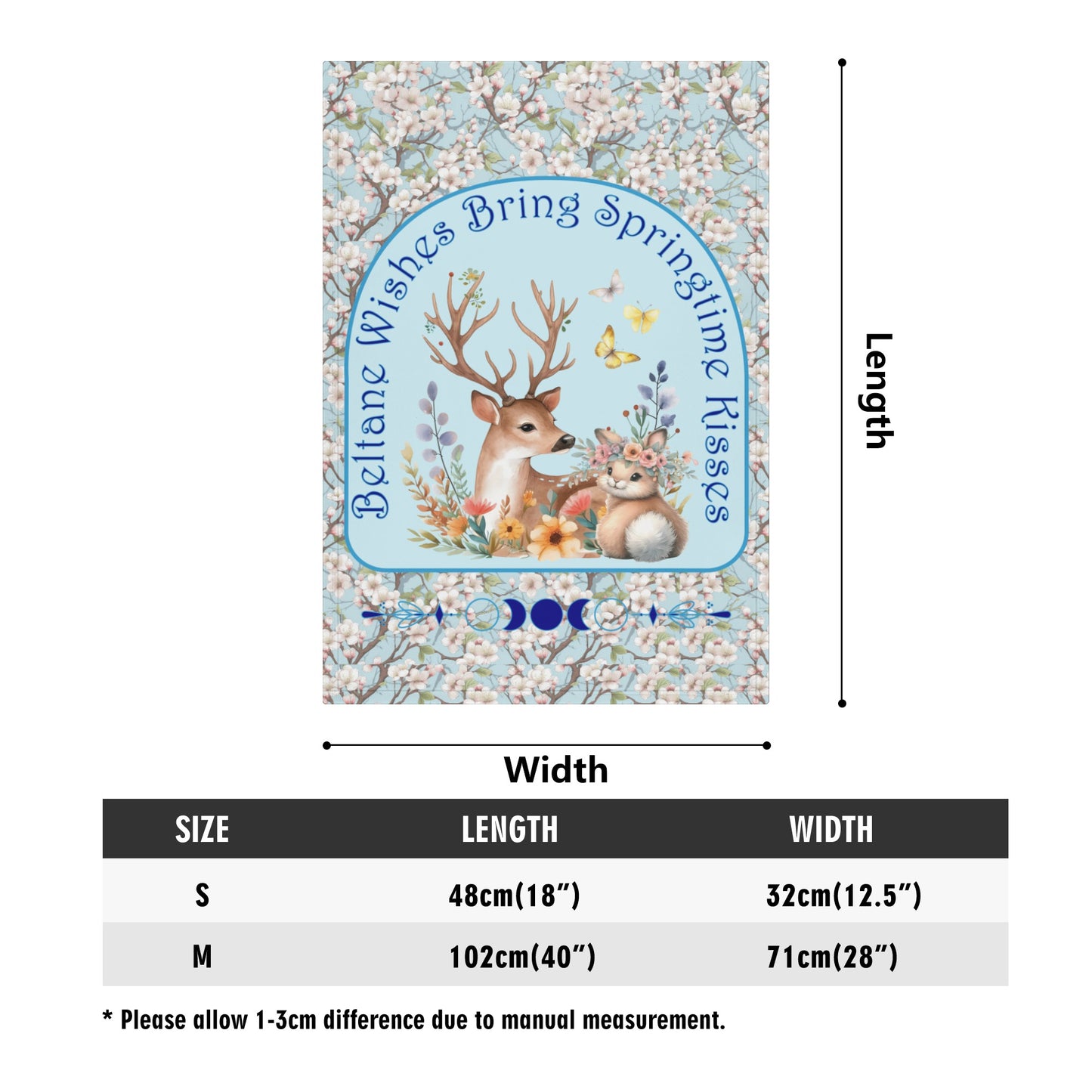 Beltane Garden Flag Banner 12.5 x18 In (Banner Only)