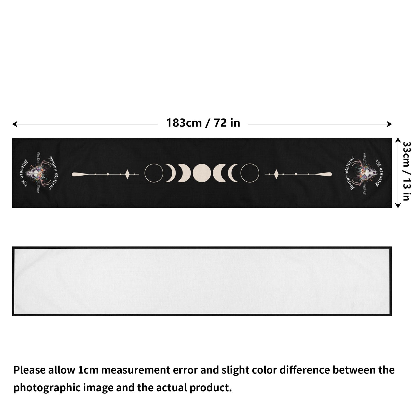 Gothic Beltane Table Runner
