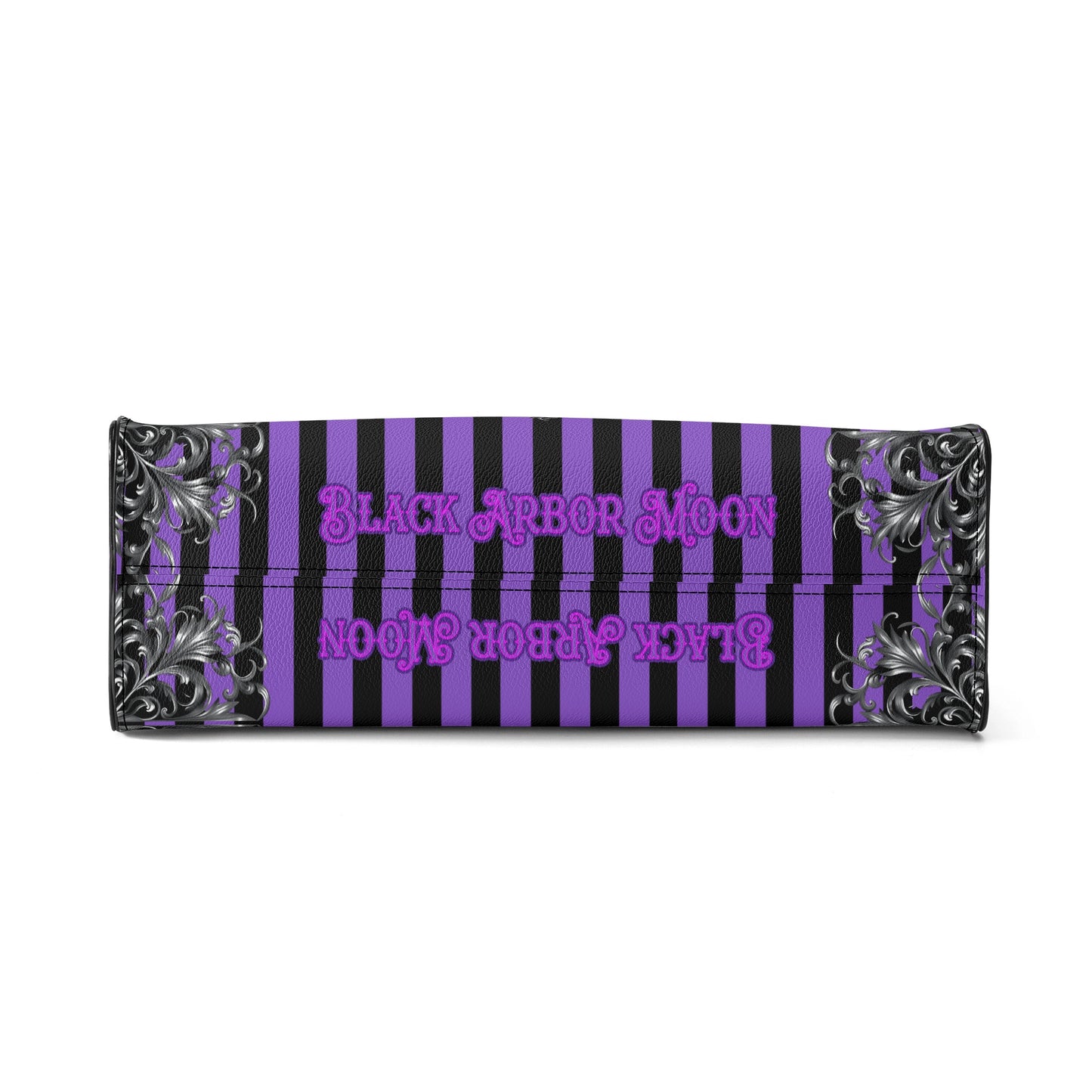 Purple Noir Luxury PU Handbag