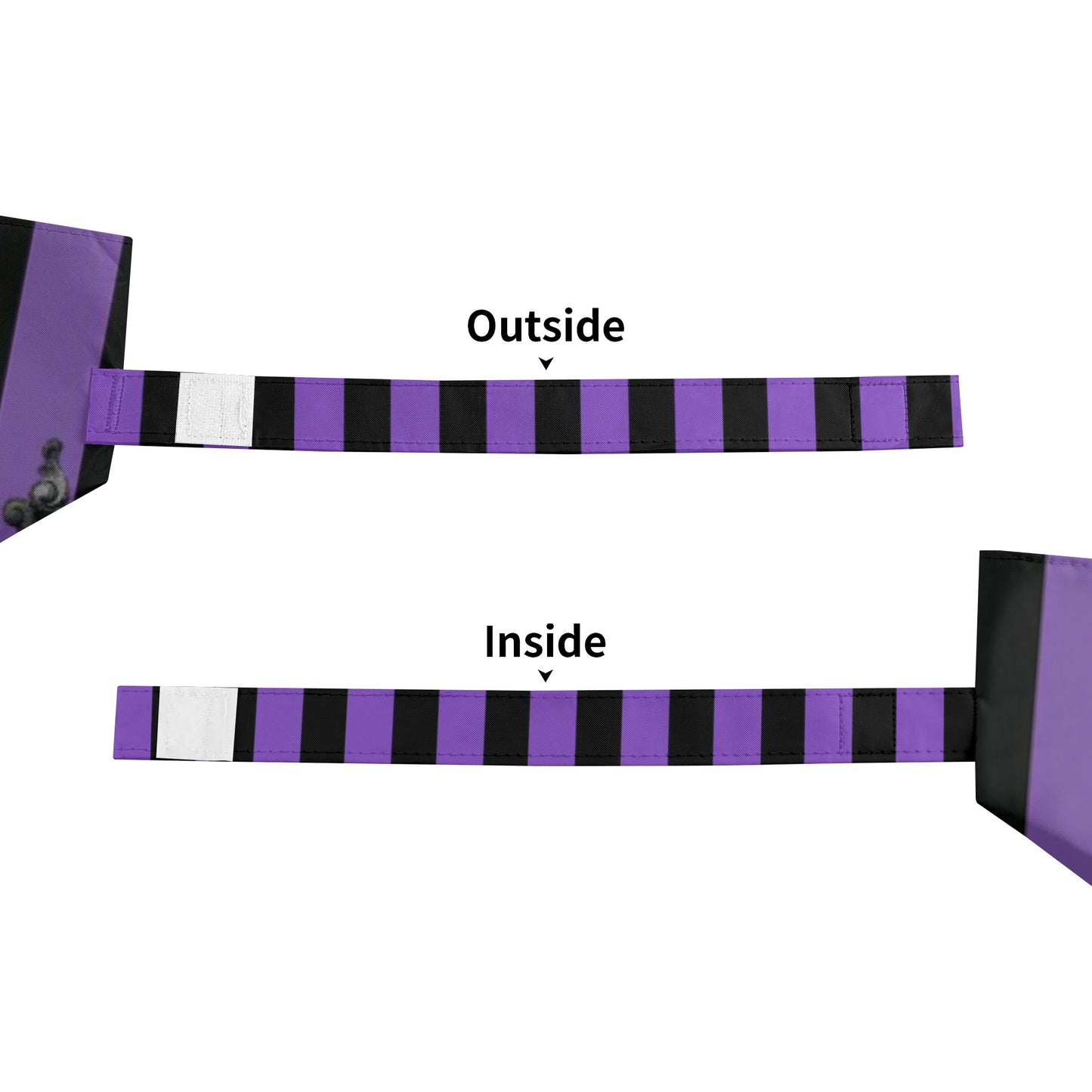 Purple Noir Auto Open & Close Umbrella