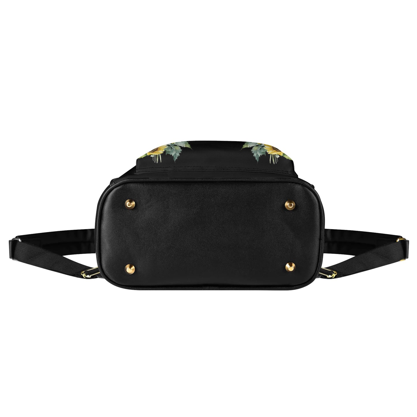 Gothic Sunflower Casual Mini Backpack