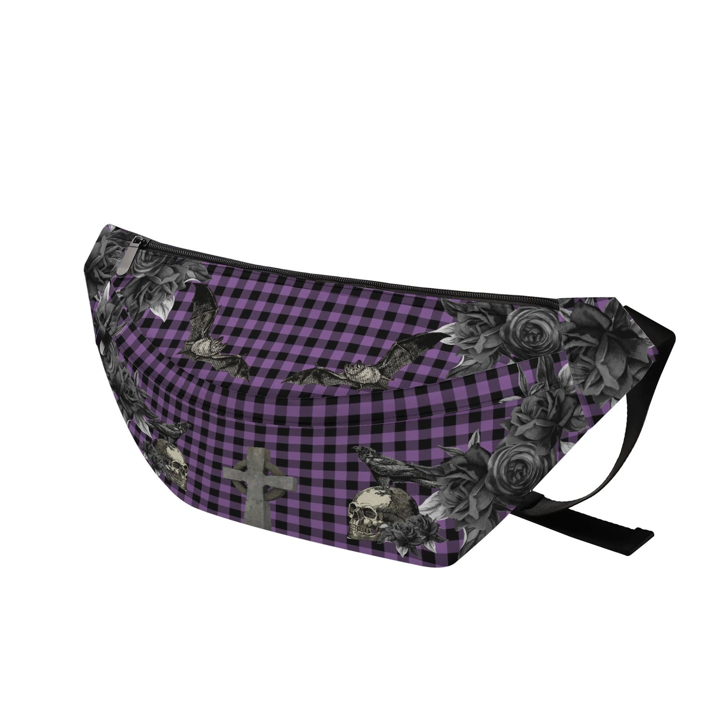 Large Cemetery Picnic Waist Pack in Purple Mist