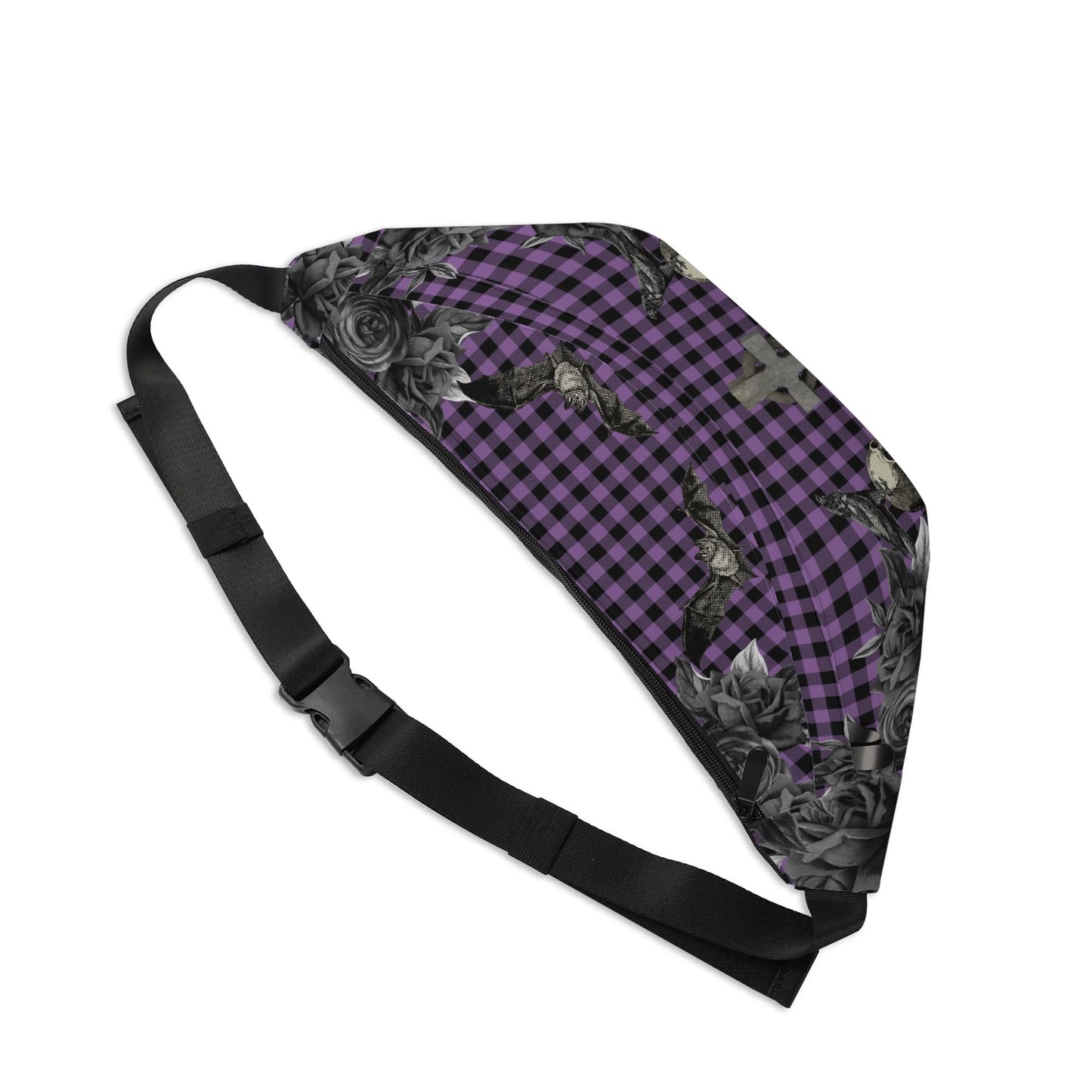 Large Cemetery Picnic Waist Pack in Purple Mist