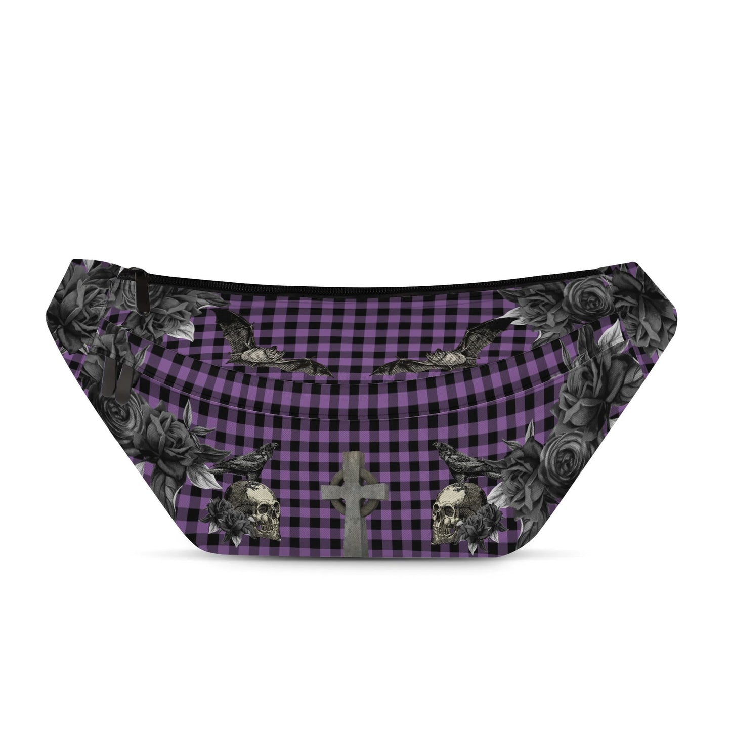 Large Cemetery Picnic Waist Pack in Purple Mist