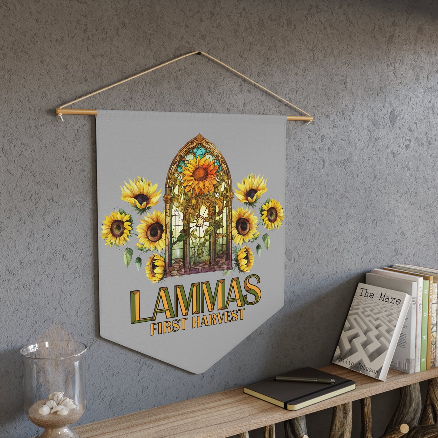 Lammas First Harvest Sabbat Pennant