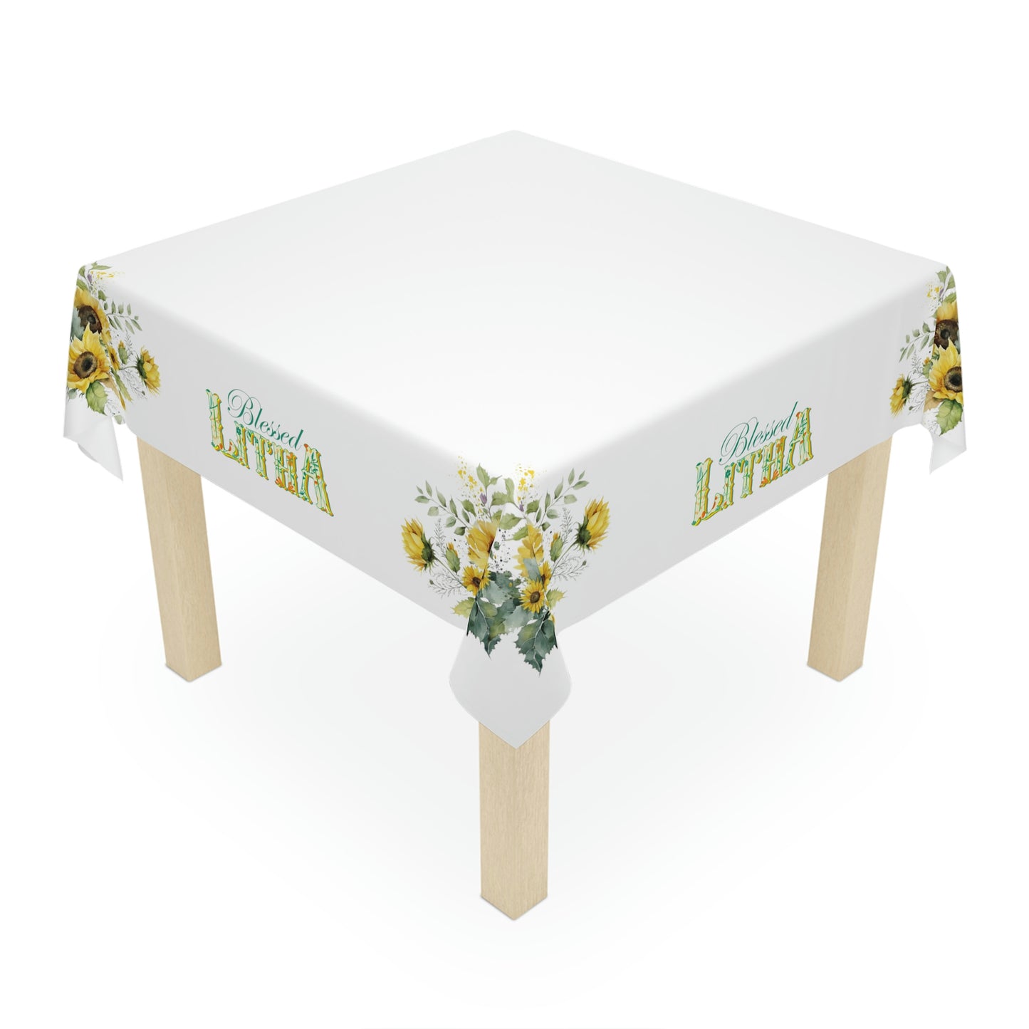 Blessed Litha Midsummer Sabbat Tablecloth