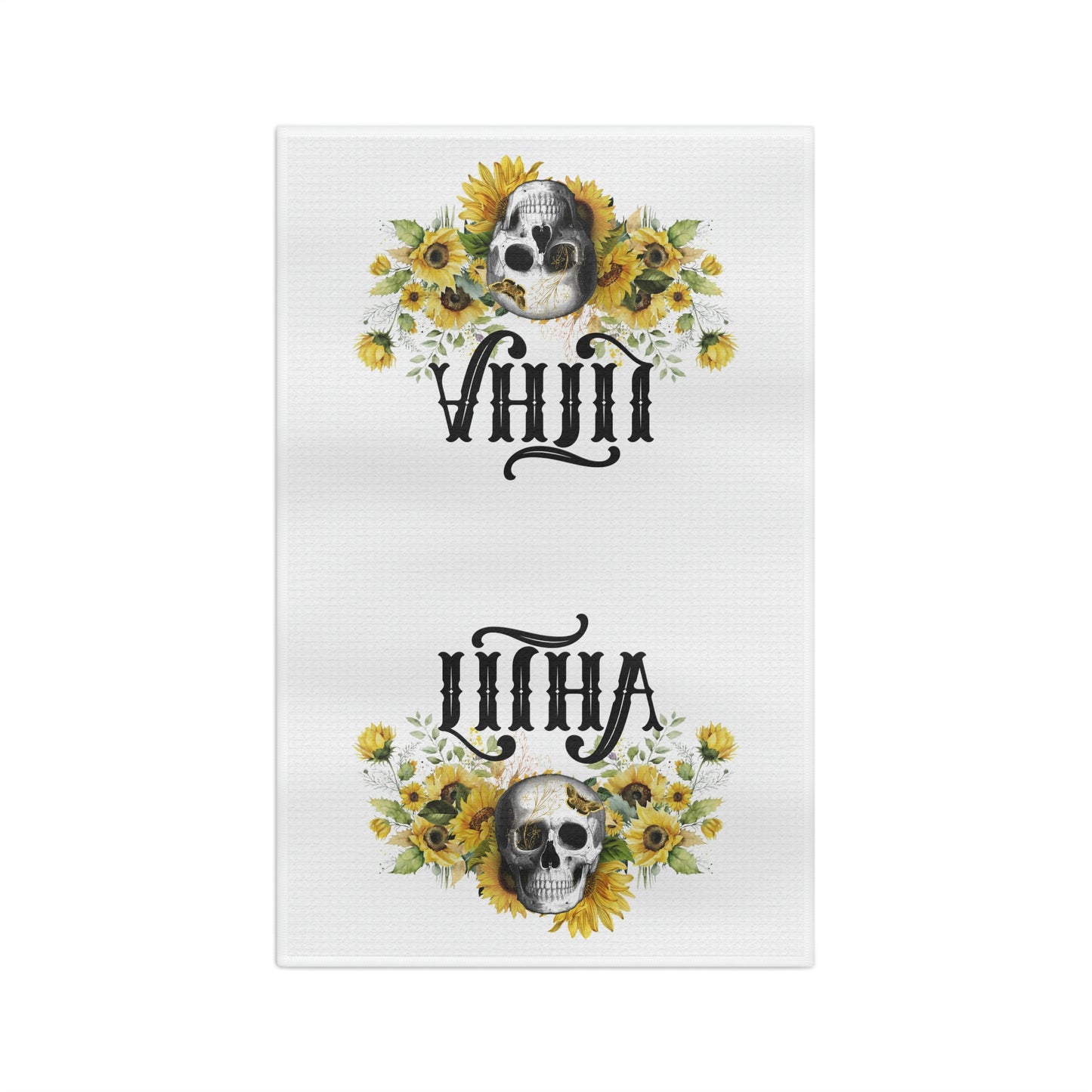 Gothic Litha Midsummer Soft Tea Towel