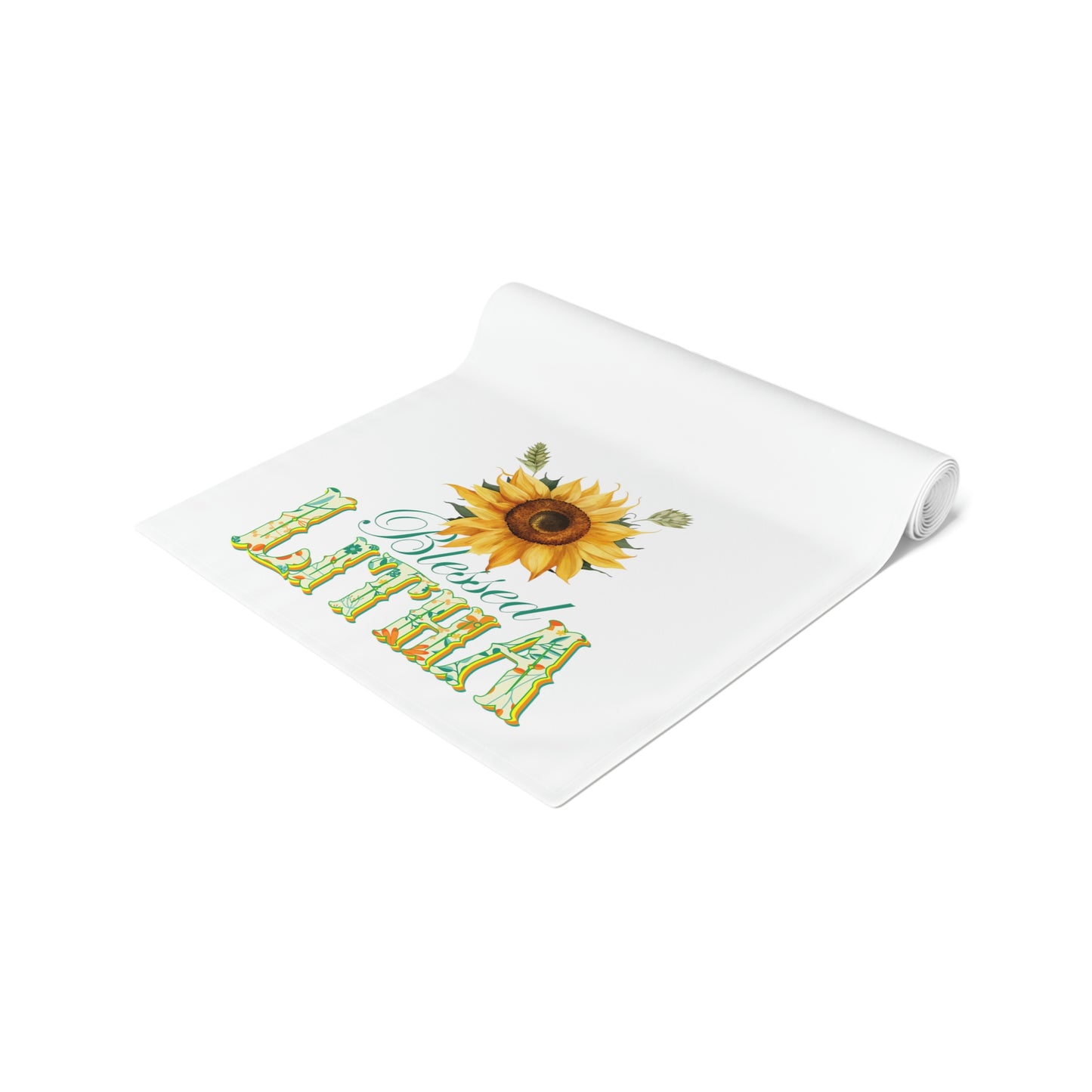 Blessed Litha Midsummer Sabbat Table Runner (Cotton, Poly)
