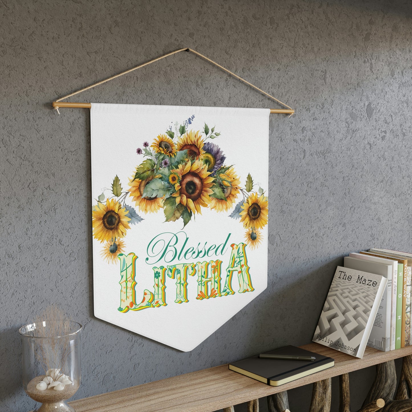 Blessed Litha Pennant