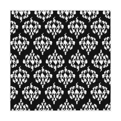 Ghostly Damask Tablecloth