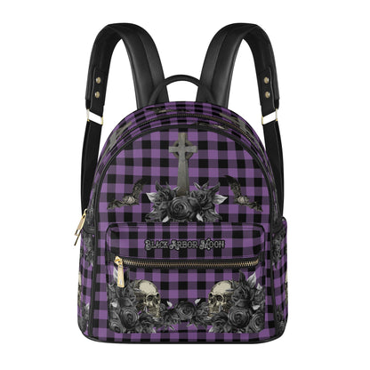 Cemetery Picnic Mini Backpack in Purple Mist