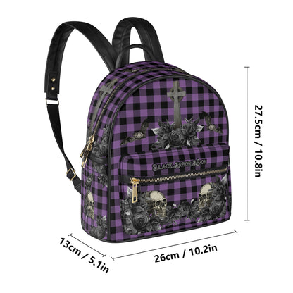 Cemetery Picnic Mini Backpack in Purple Mist