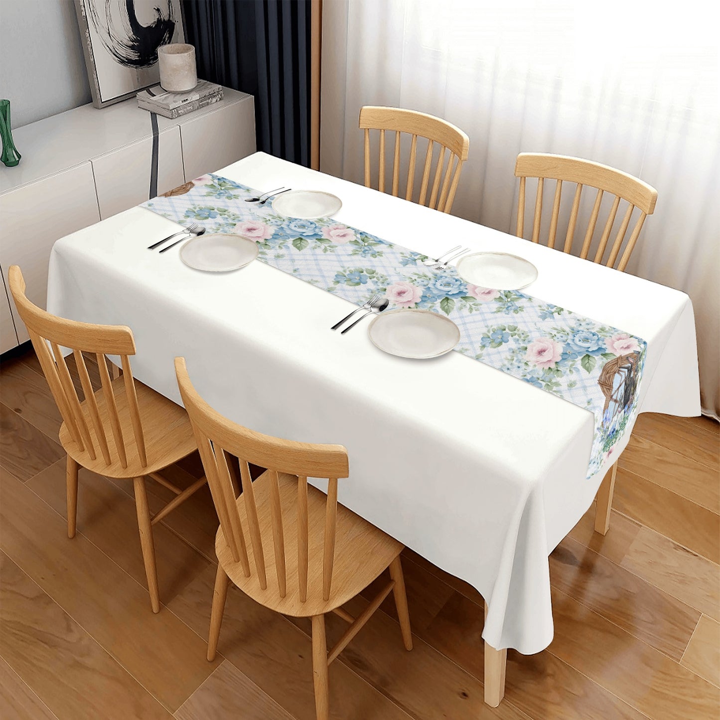 Blessed Ostara Table Runner