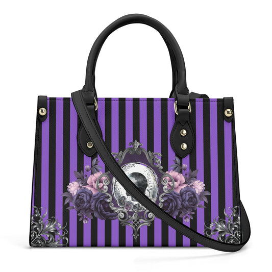 Purple Noir Luxury PU Handbag