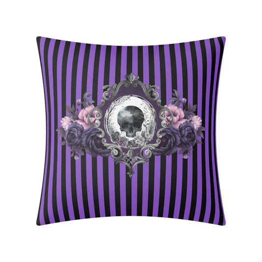 Purple Noir Double-Sided Pillow Case (1 pc)