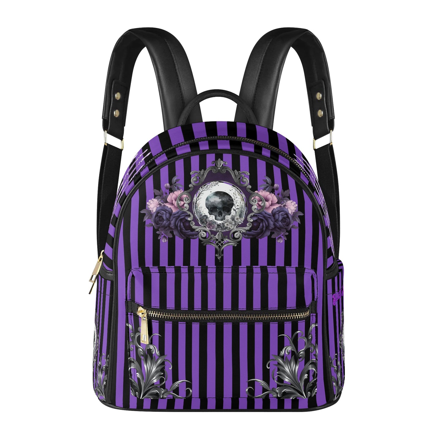 Purple Noir Mini Backpack