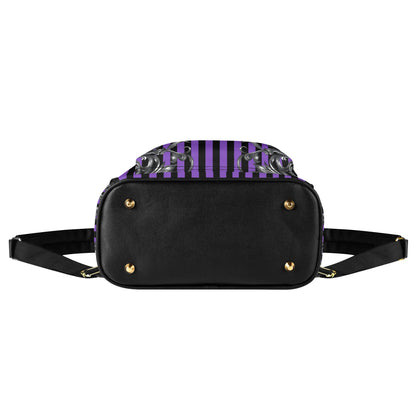 Purple Noir Mini Backpack