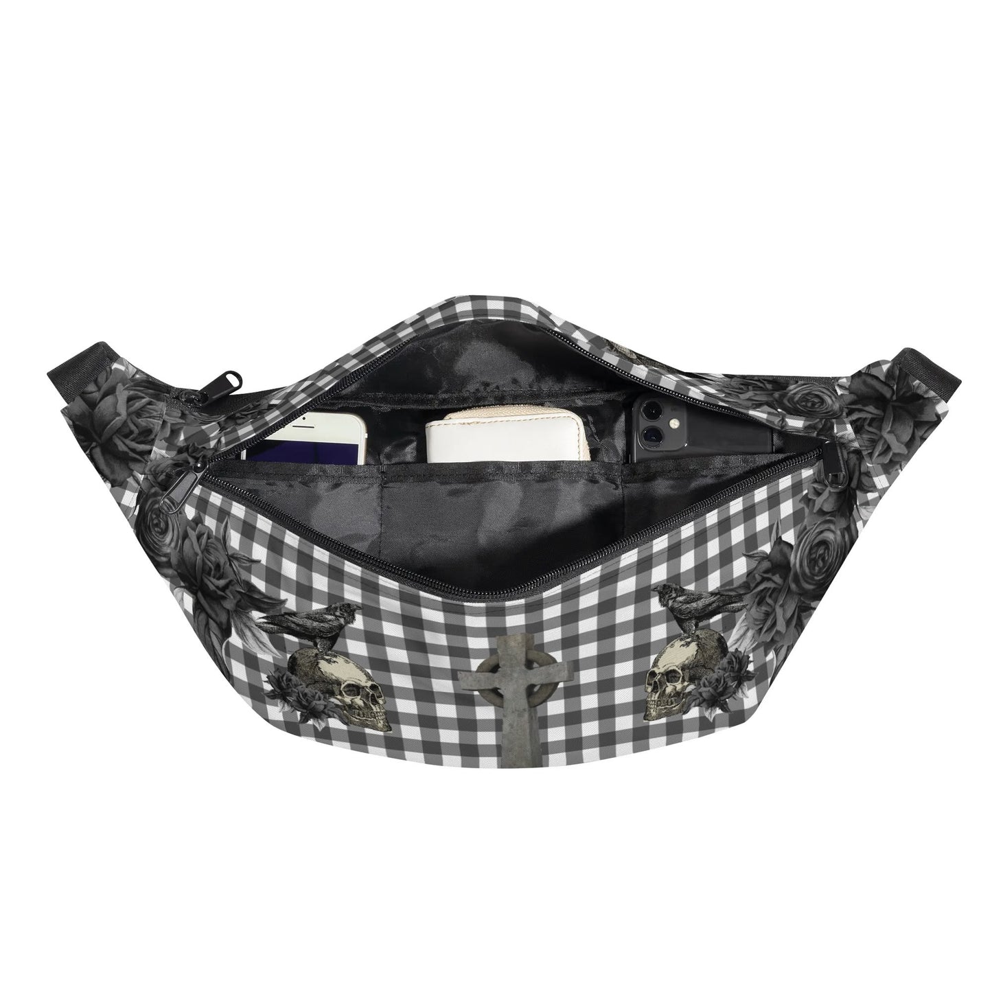 Large Cemetery Picnic Waist Pack in Tombstone