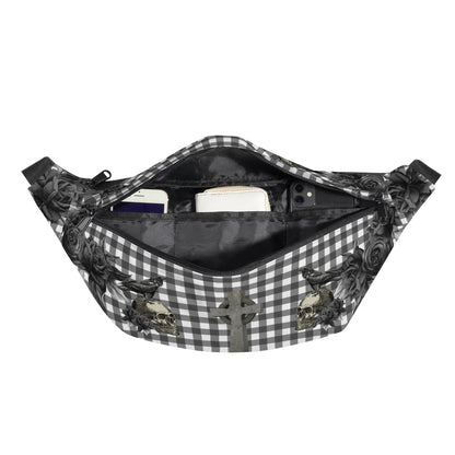 Large Cemetery Picnic Waist Pack in Tombstone