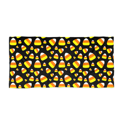 Candy Corn Forever Beach Towel