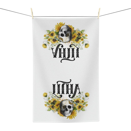 Gothic Litha Midsummer Soft Tea Towel